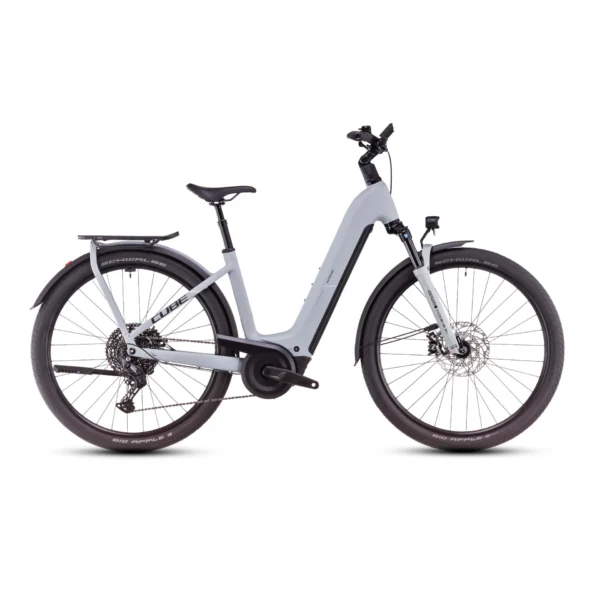 Cube Kathmandu Hybrid EX 2025 Easy Electric Bike Haze 1